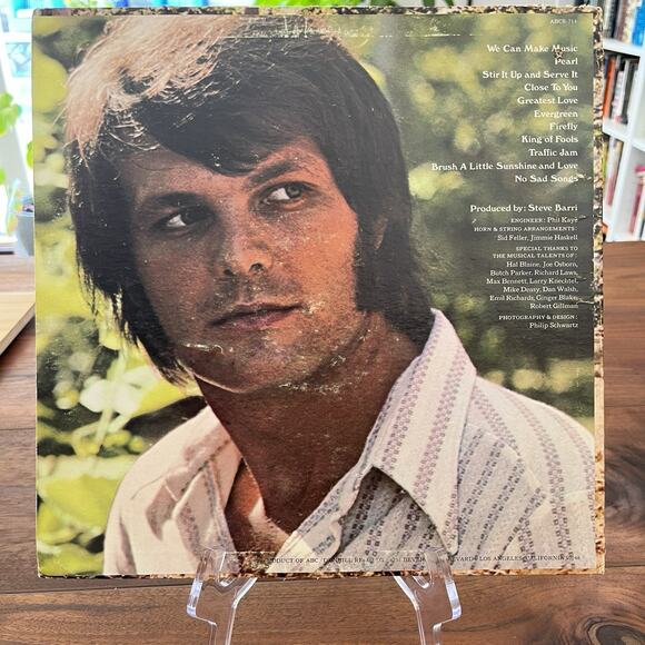 Tommy Roe We Can Make Music Vinyl LP 1970 ABC Records ABCS-714 - Picture 9 of 10